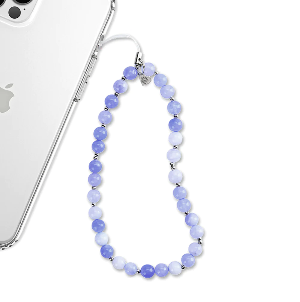 phone charm attached to a phone