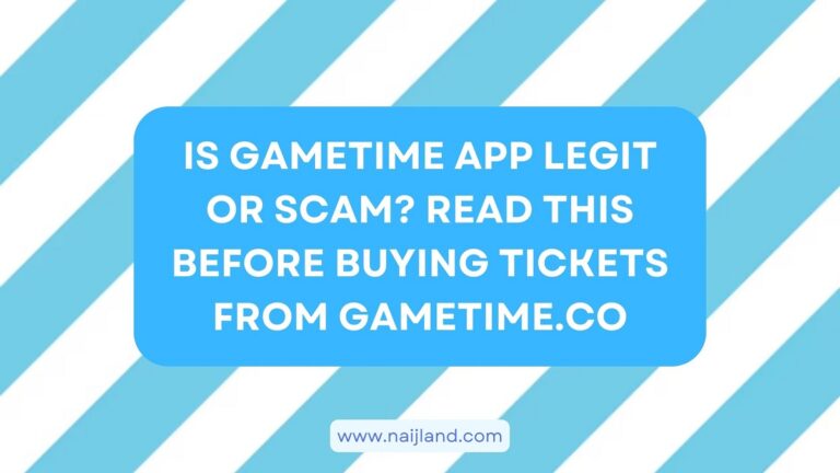 Read more about the article Is Gametime App Legit or Scam? Read This Before Buying Tickets From Gametime.co