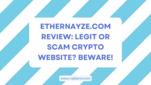 Read more about the article Ethernayze.com Review: Legit or Scam Crypto Website? Beware!