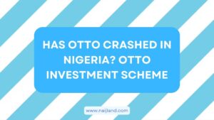 Read more about the article Has Otto Crashed in Nigeria? Otto Investment Scheme