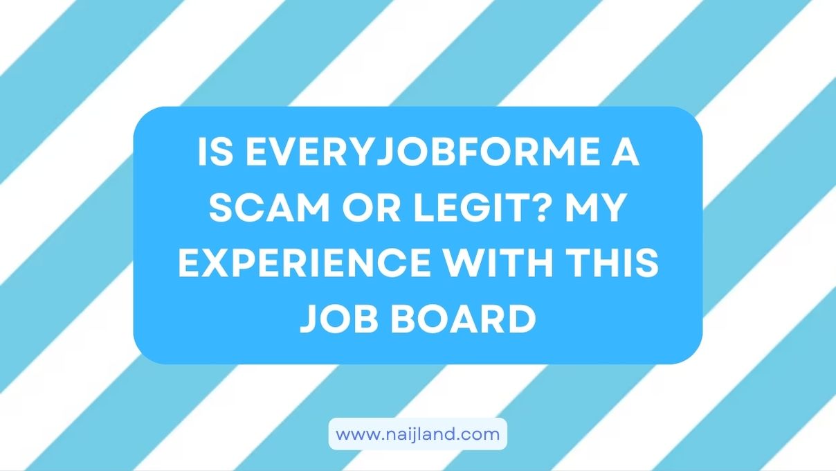 You are currently viewing Is Everyjobforme a Scam or Legit? My Experience with This Job Board