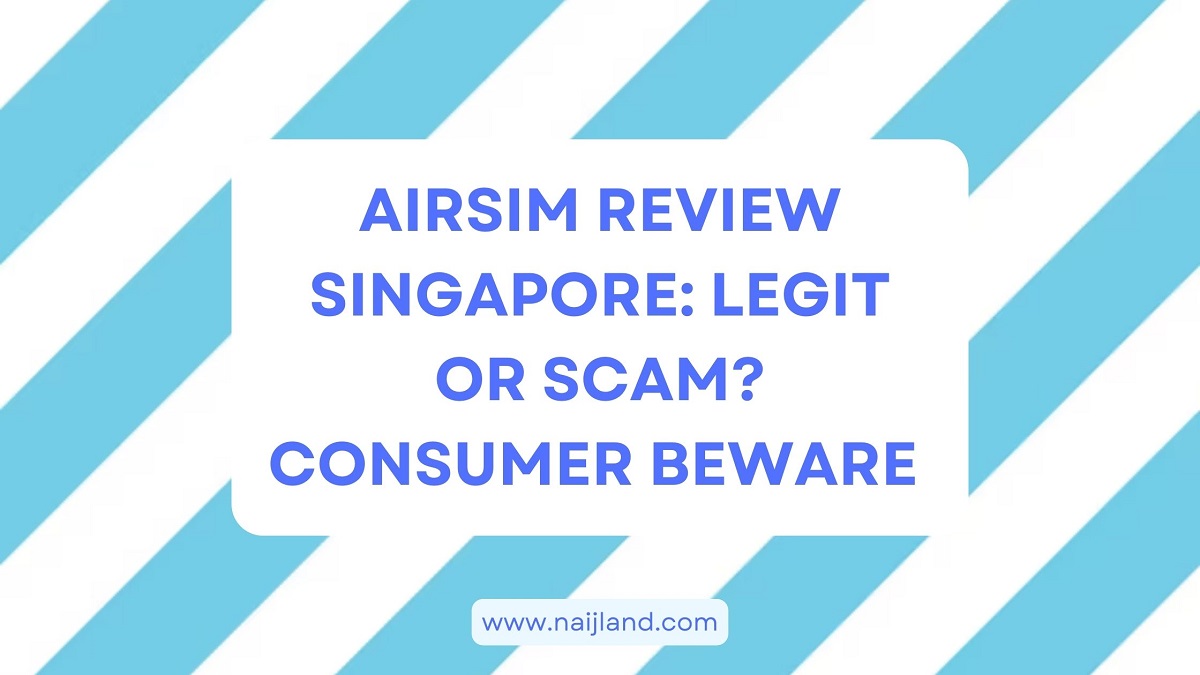 You are currently viewing Airsim Review Singapore: Legit or Scam? Consumer Beware