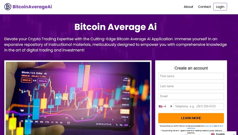 Bitcoin Average AI app scam