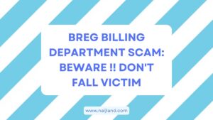 Read more about the article Breg Billing Department Scam: Beware !! Don’t Fall Victim