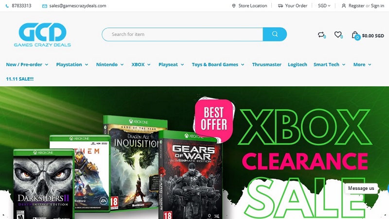 Games Crazy Deals - Bringing you the Best Games at Crazy Prices.