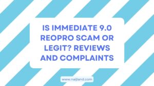 Read more about the article Immediate 9.0 ReoPro Scam or Legit? Review and Complaints