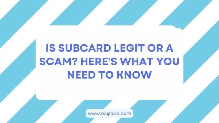 Read more about the article Is Subcard Legit or a Scam? Here’s What You Need to Know